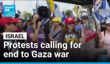 Nationwide protests over Gaza war, hostage deal sweep Israel • FRANCE 24 English