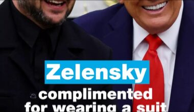 'Fabulous' Zelensky outfit wows Trump at Ukraine peace talks in Washington • FRANCE 24 English