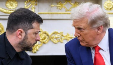Trump blames Ukraine for ‘taking on nation that’s 10 times your size’ despite Russia being the one that invaded