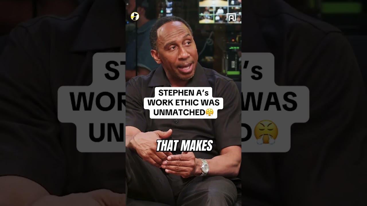 Stephen A's Work ETHIC Is UNMATCHED