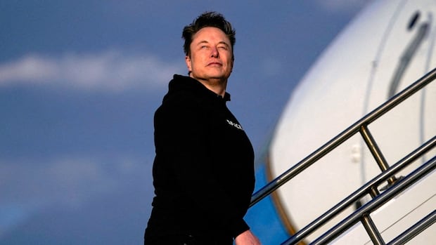 Elon Musk makes surprise touchdown in small B.C. town