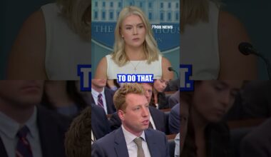 Leavitt rips NYT reporter over question about Trump’s phone call with Putin #shorts #usa #us #trump