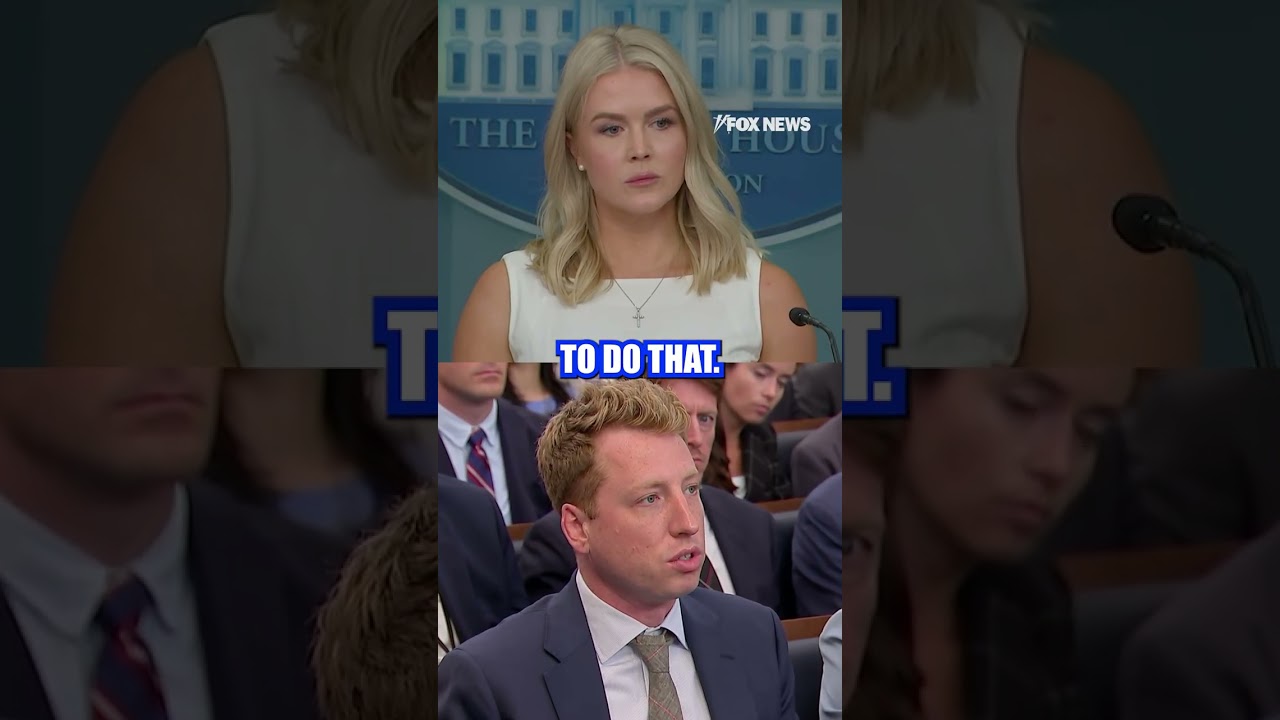 Leavitt rips NYT reporter over question about Trump’s phone call with Putin #shorts #usa #us #trump