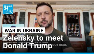 Zelensky says he will meet US president in Washington • FRANCE 24 English