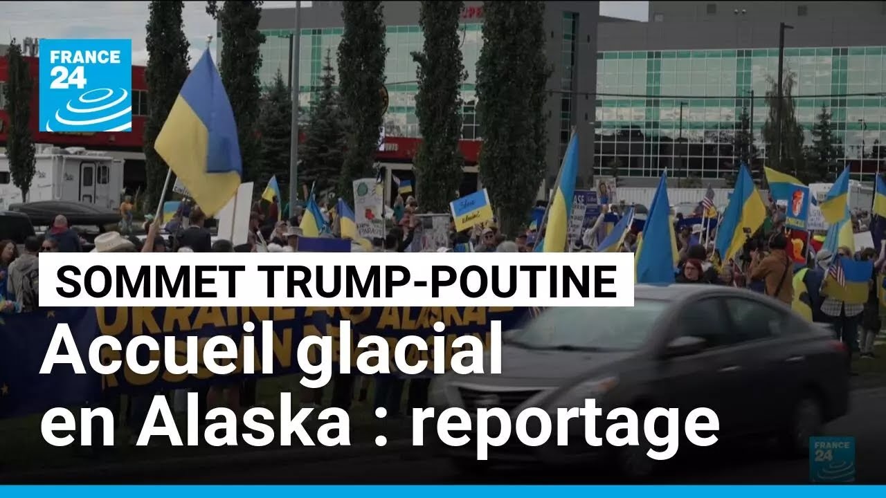 Sommet en Alaska : manifestation contre Trump et Poutine à Anchorage • FRANCE 24