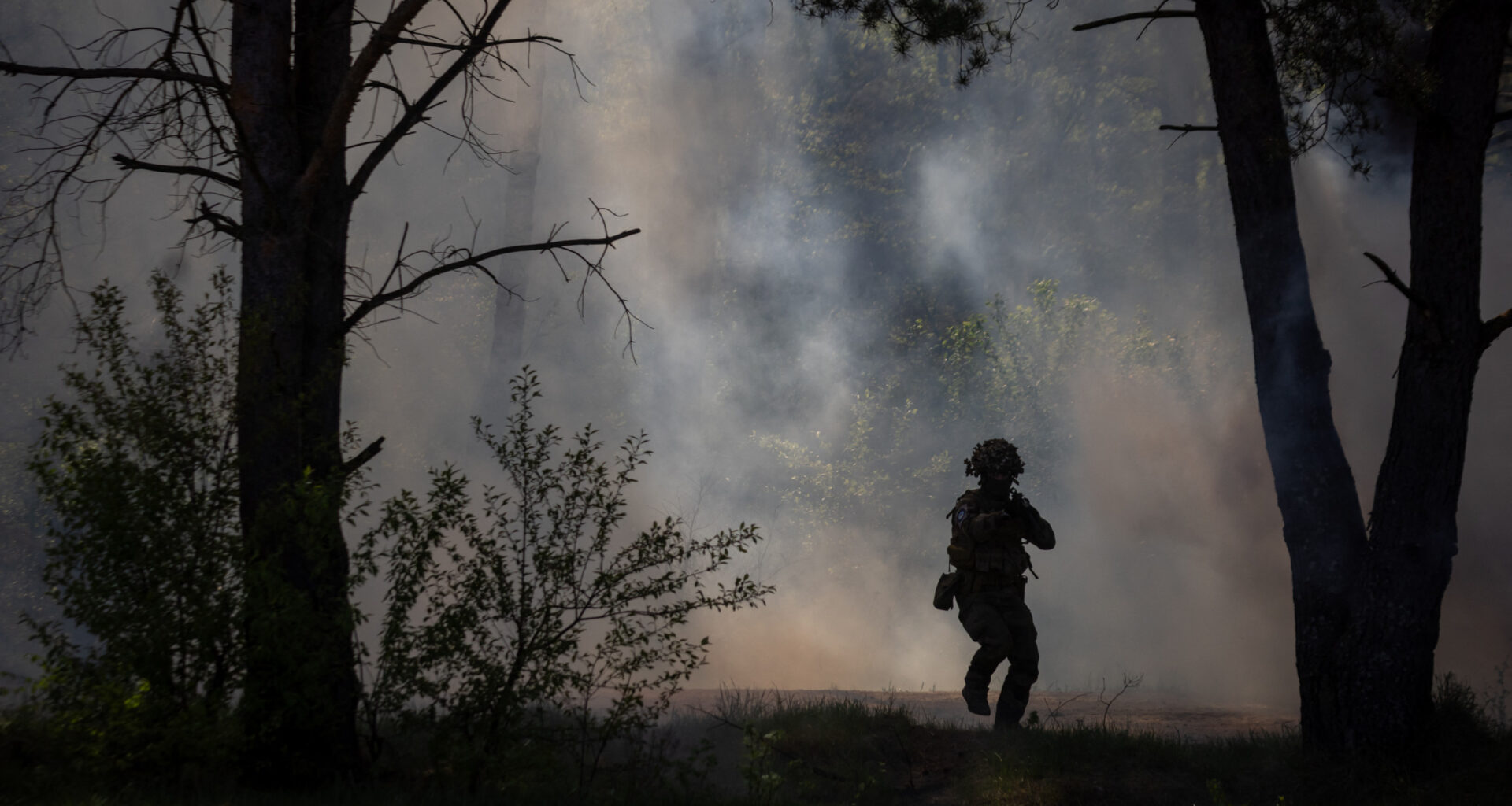 French soldier training in Poland