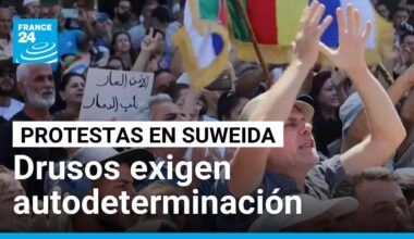 La comunidad drusa se levanta: manifestaciones por la autodeterminación sacuden el sur de Siria