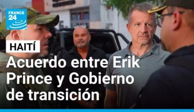 Acuerdo entre Erik Prince y Gobierno de Haití para enfrentar a las pandillas • FRANCE 24 Español