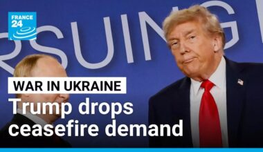 Trump drops ceasefire demand, echoing Putin’s position and jittering Ukraine • FRANCE 24 English