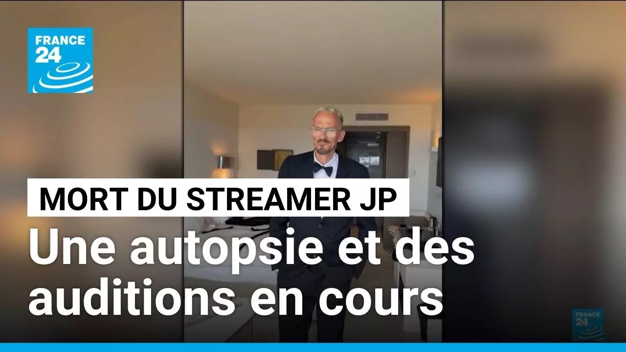 Mort en direct du streamer Jean Pormanove : une autopsie et des auditions en cours • FRANCE 24