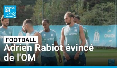 Football : Adrien Rabiot évincé de l'OM après une bagarre de vestiaire • FRANCE 24