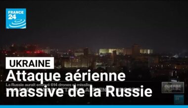 L’Ukraine frappée par une attaque aérienne massive de la Russie • FRANCE 24