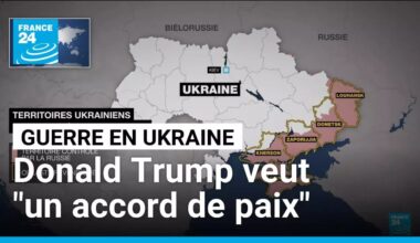 Guerre en Ukraine : Donald Trump veut "un accord de paix" plutôt qu'un cessez-le-feu • FRANCE 24