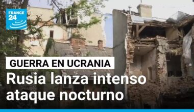 Rusia lanza 574 drones y 40 misiles contra Ucrania en medio de esfuerzos diplomáticos