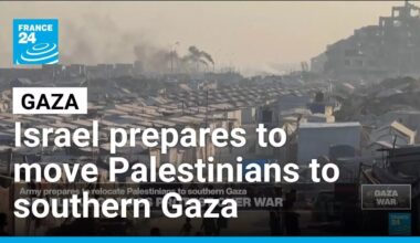 Israeli military prepares to move Palestinians to southern Gaza • FRANCE 24 English
