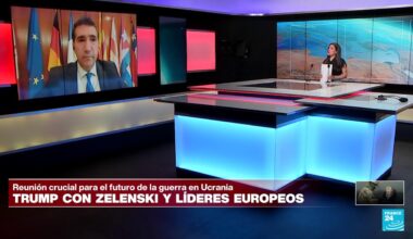 🔴 En vivo | Líderes europeos se reúnen con Trump y Zelenski y en la Casa Blanca