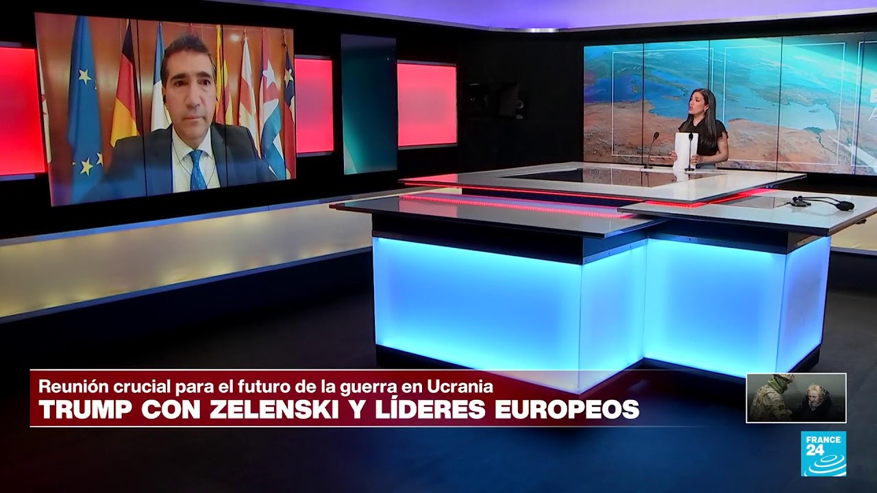 🔴 En vivo | Líderes europeos se reúnen con Trump y Zelenski y en la Casa Blanca