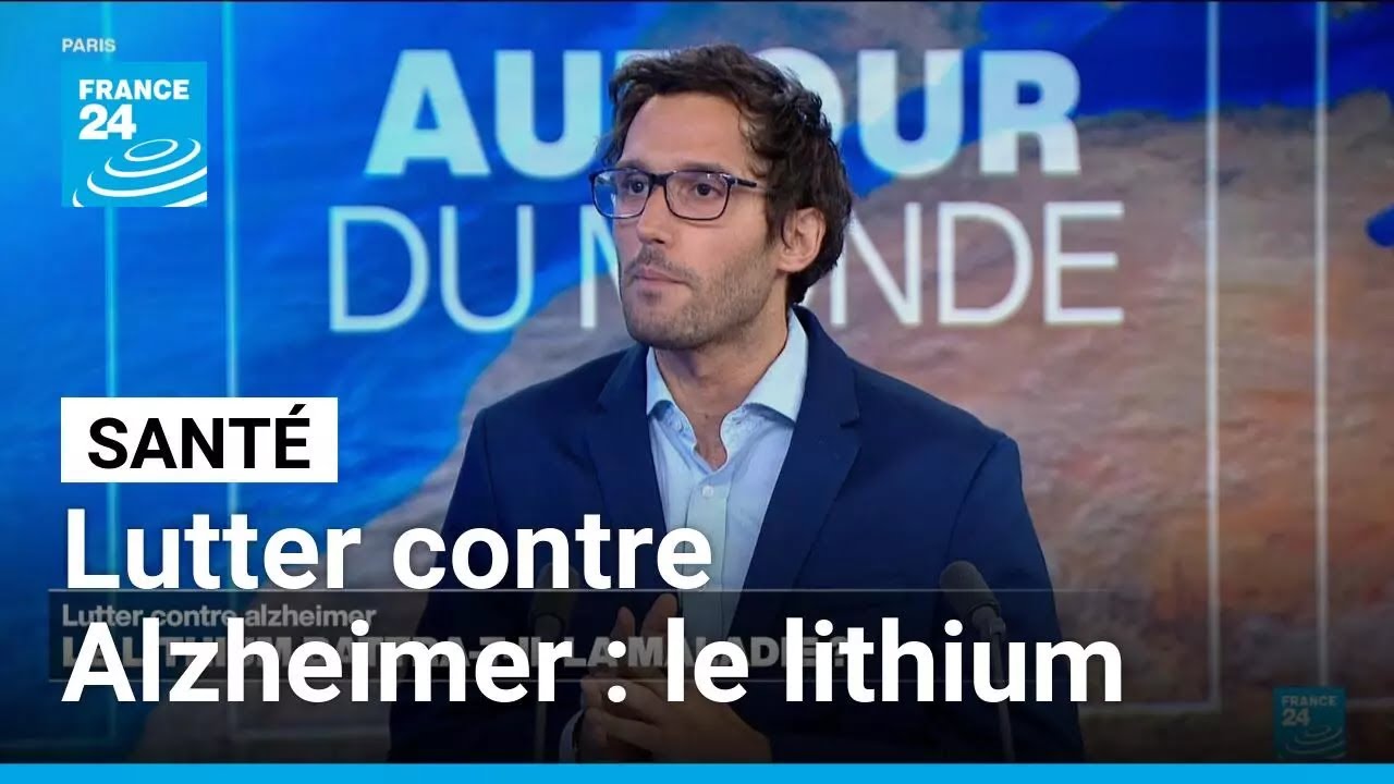 Lutter contre Alzheimer : le lithium battra-t-il la maladie ? • FRANCE 24