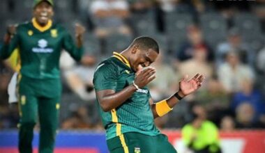 Ngidi joins elites following brilliant fifer against Australia in 2nd ODI