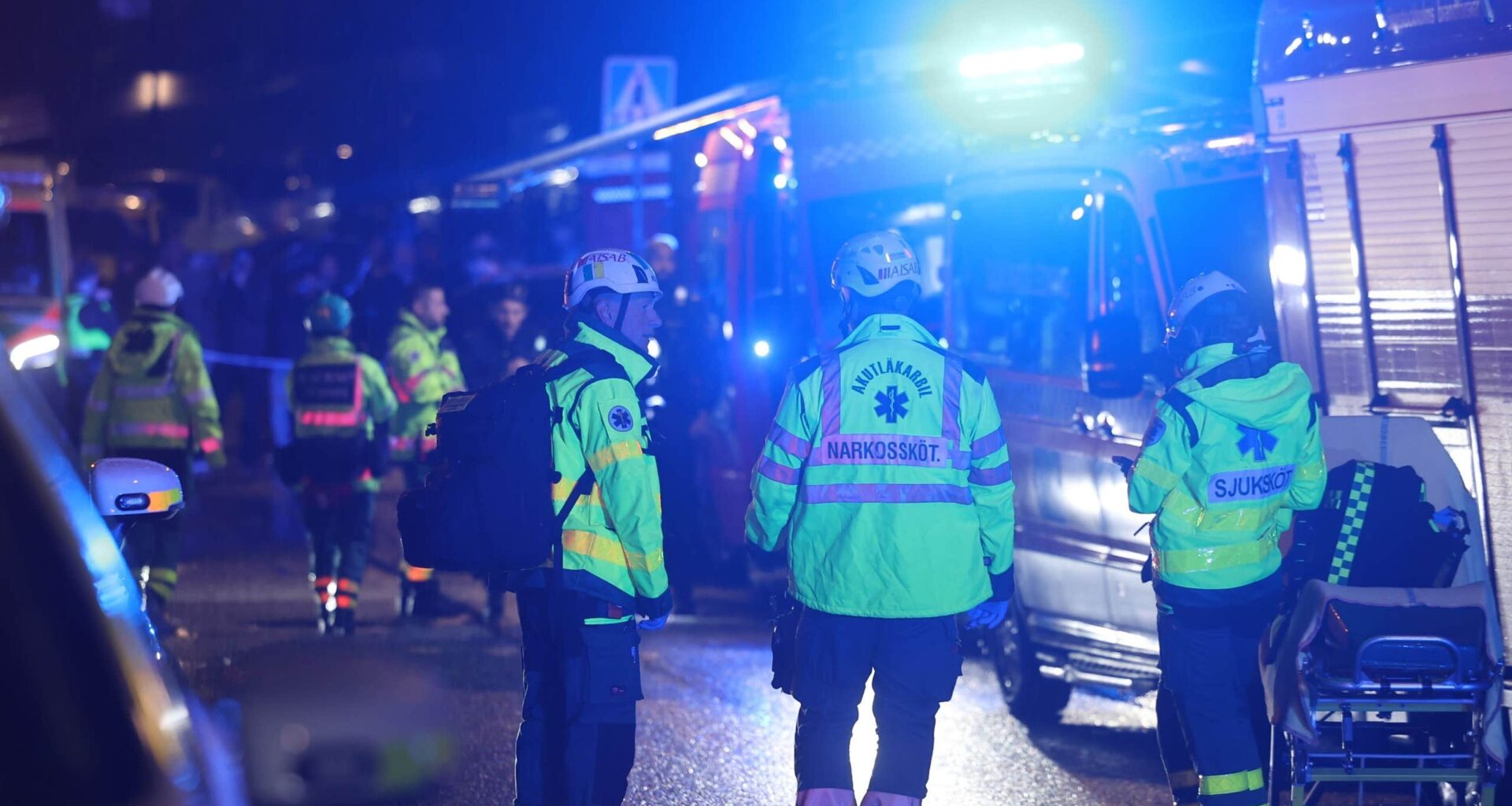 Explosion i södra Stockholm – omfattande insats | Sverige