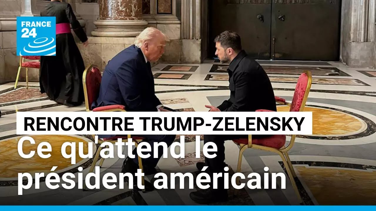 Rencontre Trump-Zelensky : ce qu'attend le président américain • FRANCE 24