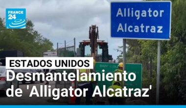 Juez de EE. UU. ordena el desmantelamiento de 'Alligator Alcatraz' de Trump • FRANCE 24 Español