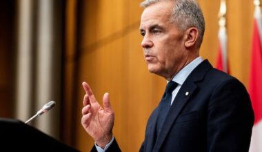 Carney ends most counter-tariffs as Trump trade talks continue
