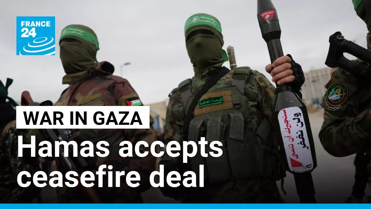 Hamas accepts proposed deal for ceasefire with Israel and hostage release • FRANCE 24 English