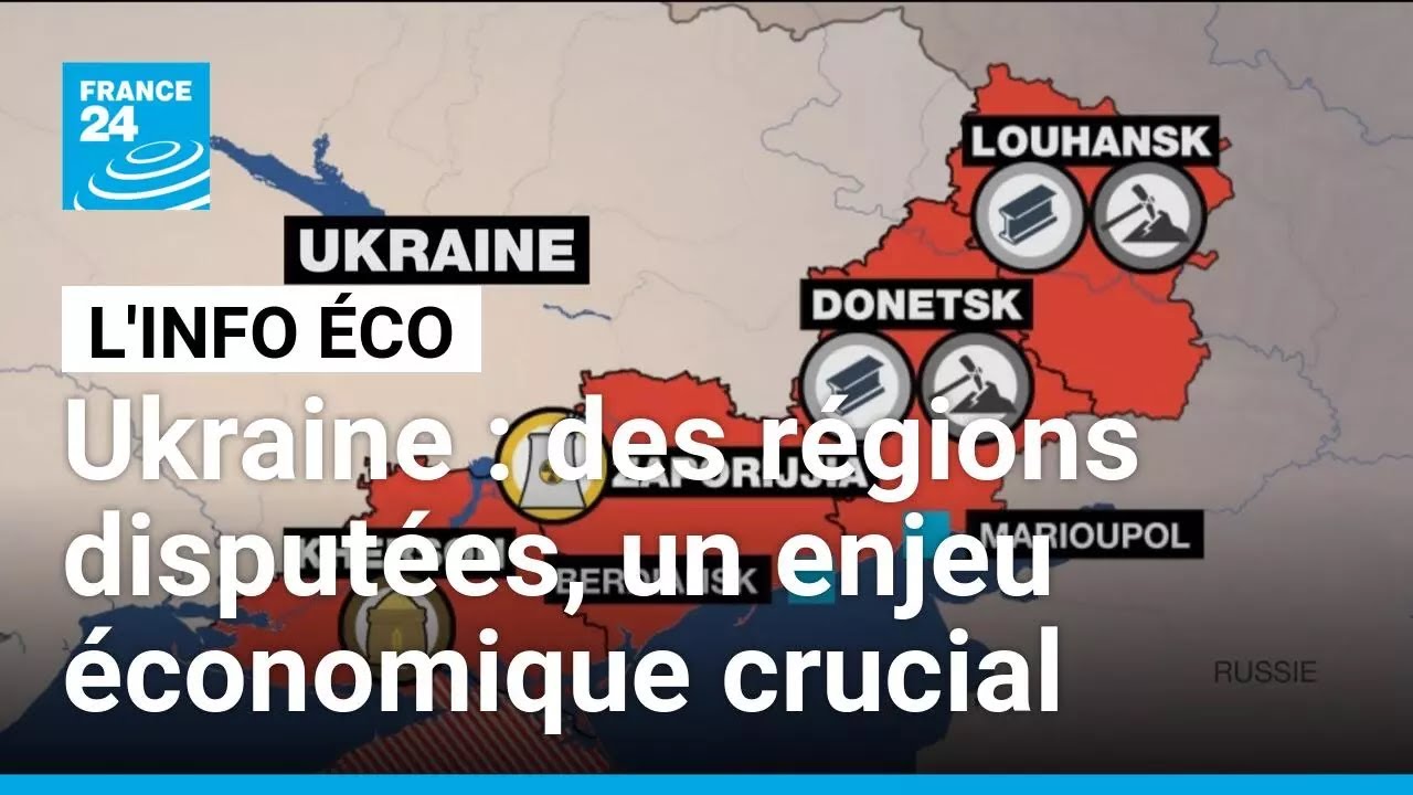 Les territoires ukrainiens revendiqués par la Russie, un enjeu économique majeur • FRANCE 24