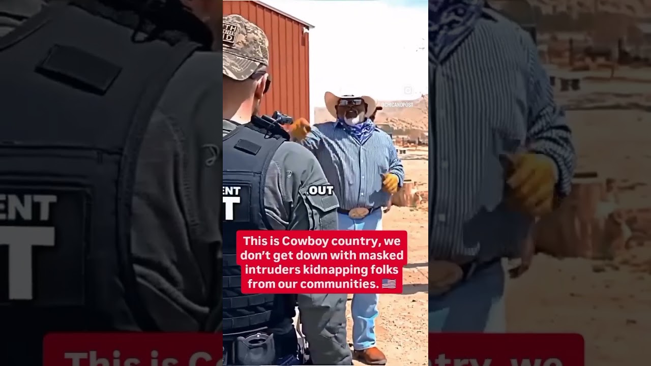 “In Cowboy Country we protect our own—no masked intruders stealing folks away”