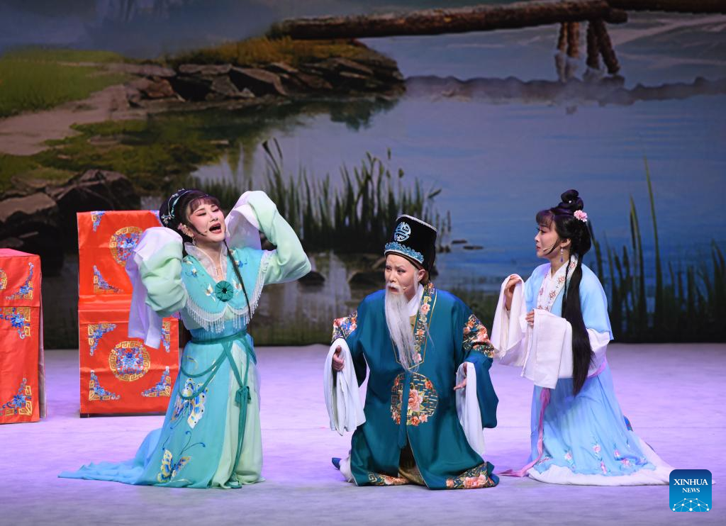 Yue Opera "The Butterfly Lovers" makes overseas debut in Austria
-Xinhua