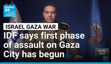 IDF says it has begun first stages of planned assault on Gaza City • FRANCE 24 English