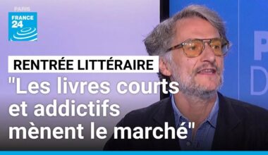 Rentrée littéraire 2025 : "Les livres courts et addictifs mènent le marché" • FRANCE 24