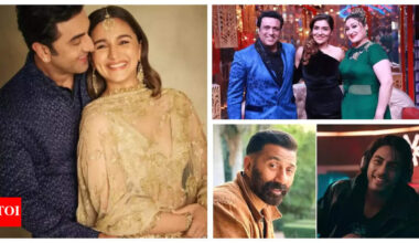 Top 5 entertainment news: Sunny Deol praises Aryan Khan's directorial debut, Tina Ahuja on Govinda-Ssunita's divorce rumors, A peek into Ranbir Kapoor-Alia Bhatt's Rs 250 cr bungalow |