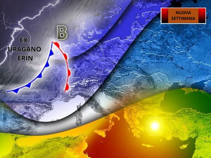 sole solo all'inizio, poi tornano temporali e nubifragi. Ecco la data