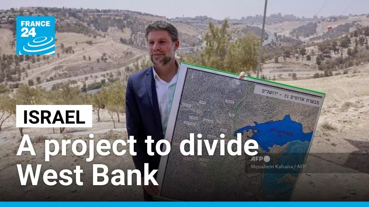 Israel set to approve settlement project that could divide the West Bank • FRANCE 24 English