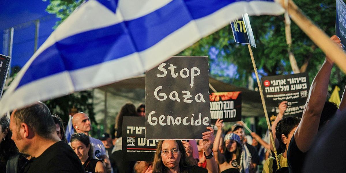 'Stop the Genocide': Thousands of Israelis Rally Against War and Famine in Gaza
