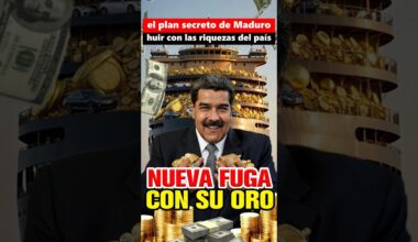 🚨🔥 ¡Maduro huye como rata! Intenta escapar por mar con el oro del pueblo 🚨🔥