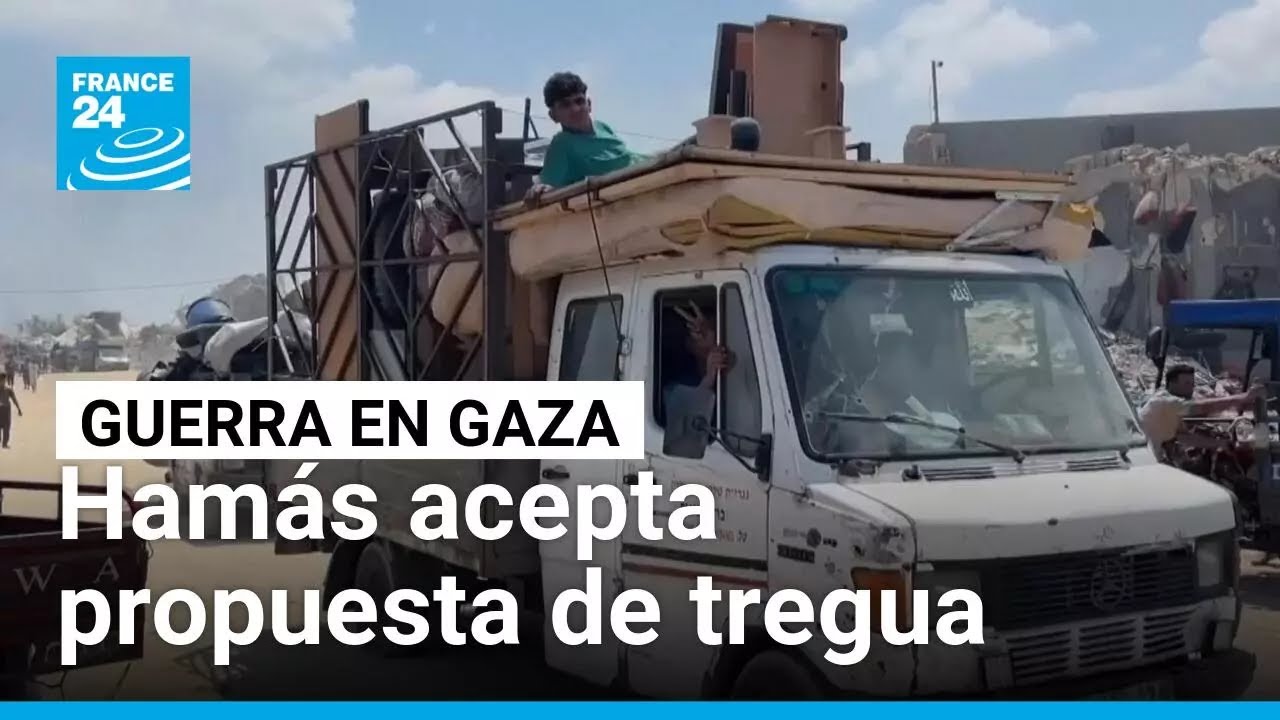Hamás acepta propuesta de cese el fuego en Gaza: ¿Qué contiene el acuerdo? • FRANCE 24 Español