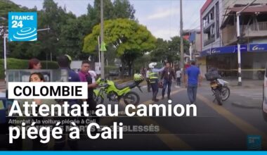 Colombie : un attentat au camion piégé meurtrier près d'une base aérienne à Cali • FRANCE 24
