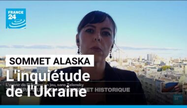 Sommet en Alaska : l'inquiétude de l'Ukraine • FRANCE 24
