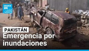 Pakistán: inundaciones dejan más de 300 muertos y 150 desaparecidos • FRANCE 24 Español