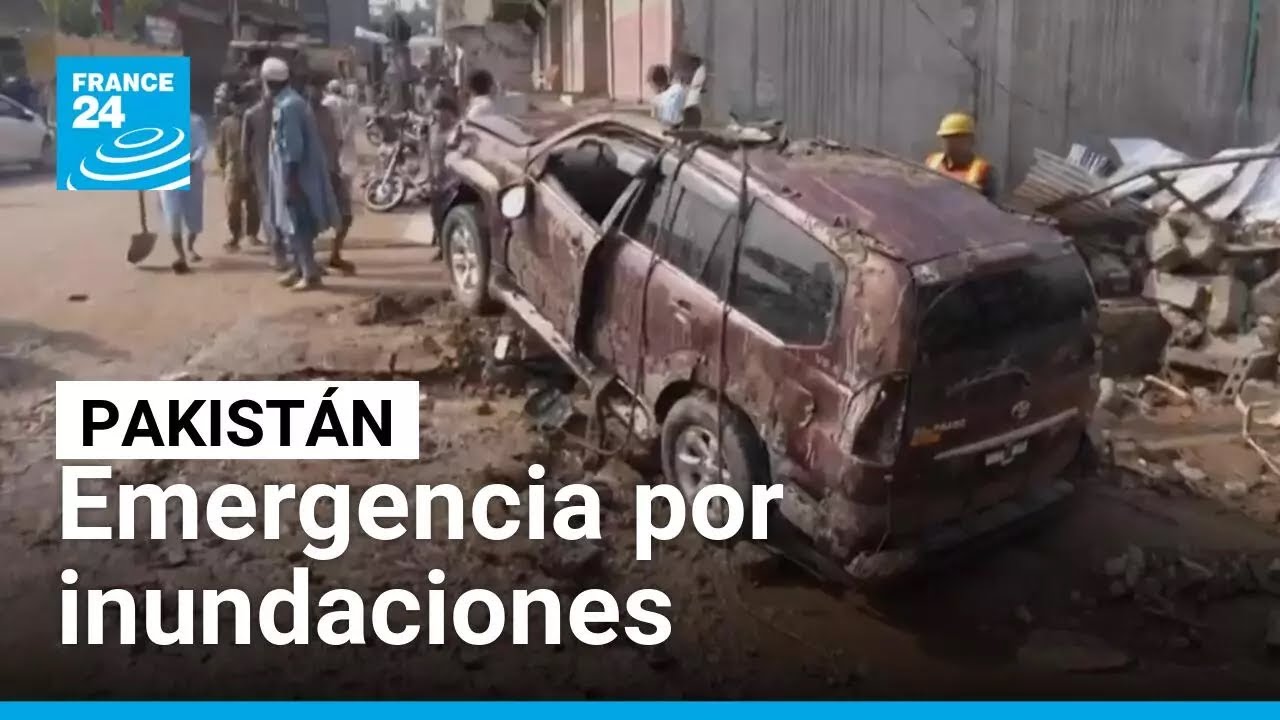 Pakistán: inundaciones dejan más de 300 muertos y 150 desaparecidos • FRANCE 24 Español