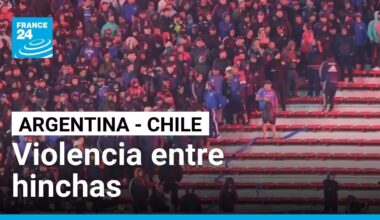 Argentina y Chile evalúan responsabilidades tras los violentos enfrentamientos entre hinchas