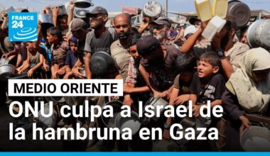 Una hambruna "provocada por Israel" se expande en Gaza, según la ONU • FRANCE 24 Español