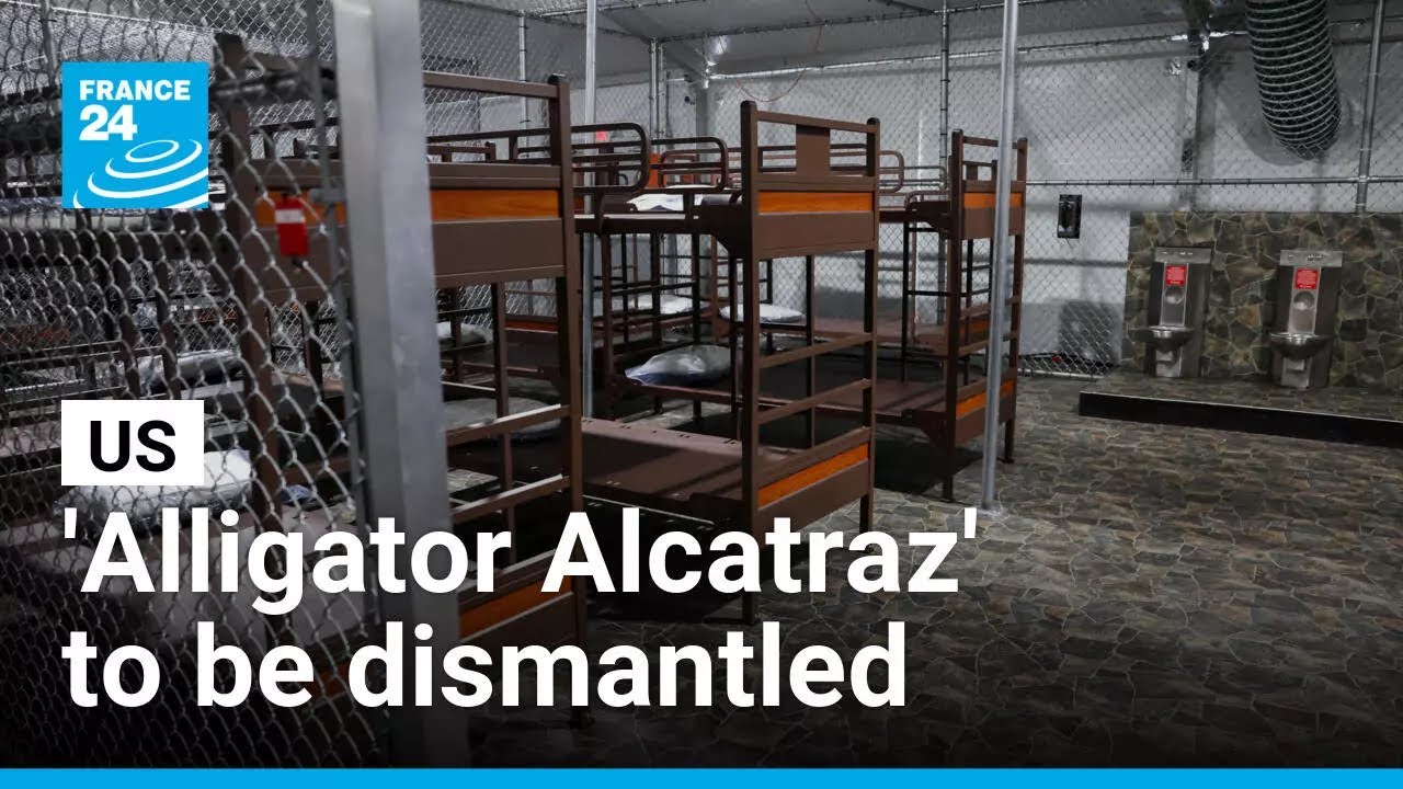 US judge orders dismantling of Trump's 'Alligator Alcatraz' • FRANCE 24 English