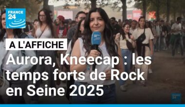 Chappell Roan, Kneecap, Aurora : les temps forts de Rock en Seine 2025 • FRANCE 24