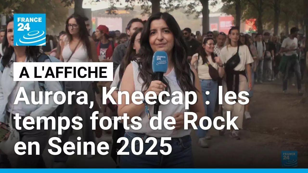 Chappell Roan, Kneecap, Aurora : les temps forts de Rock en Seine 2025 • FRANCE 24