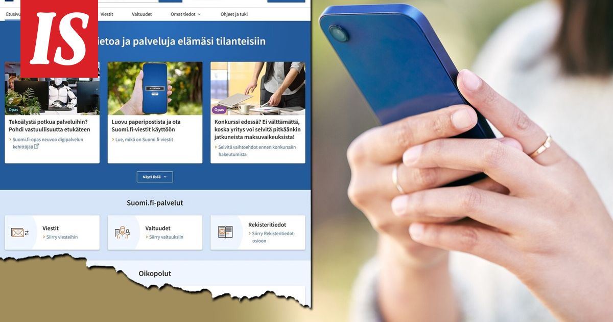 Suomi.fi-palveluun tuli muutos, joka liittyy viestien poistamiseen