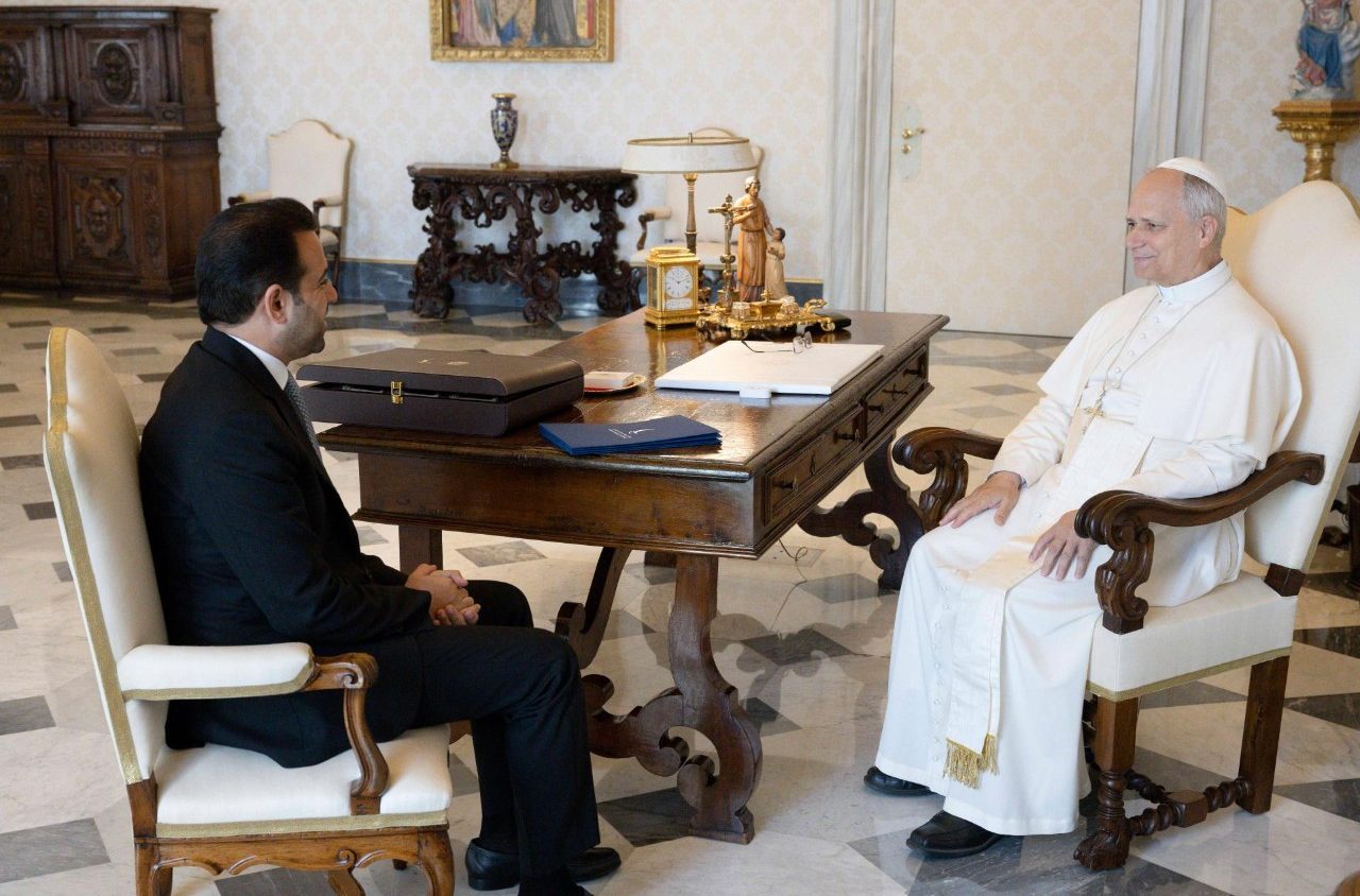 Pope Leo XIV receives Judge Mohamed Abdelsalam
